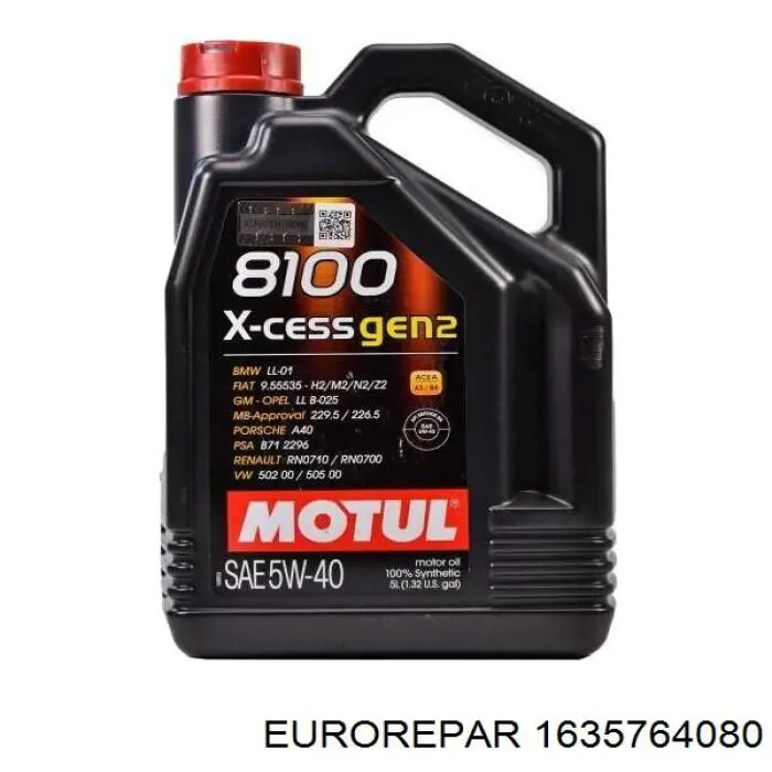 Aceite motor Peugeot/Citroen 1635764080 precio, desde 7,79 EUR