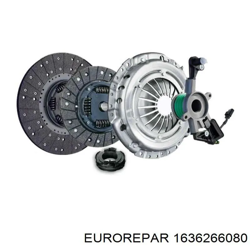 Comprar 1636266080 Eurorepar Kit de embrague completo