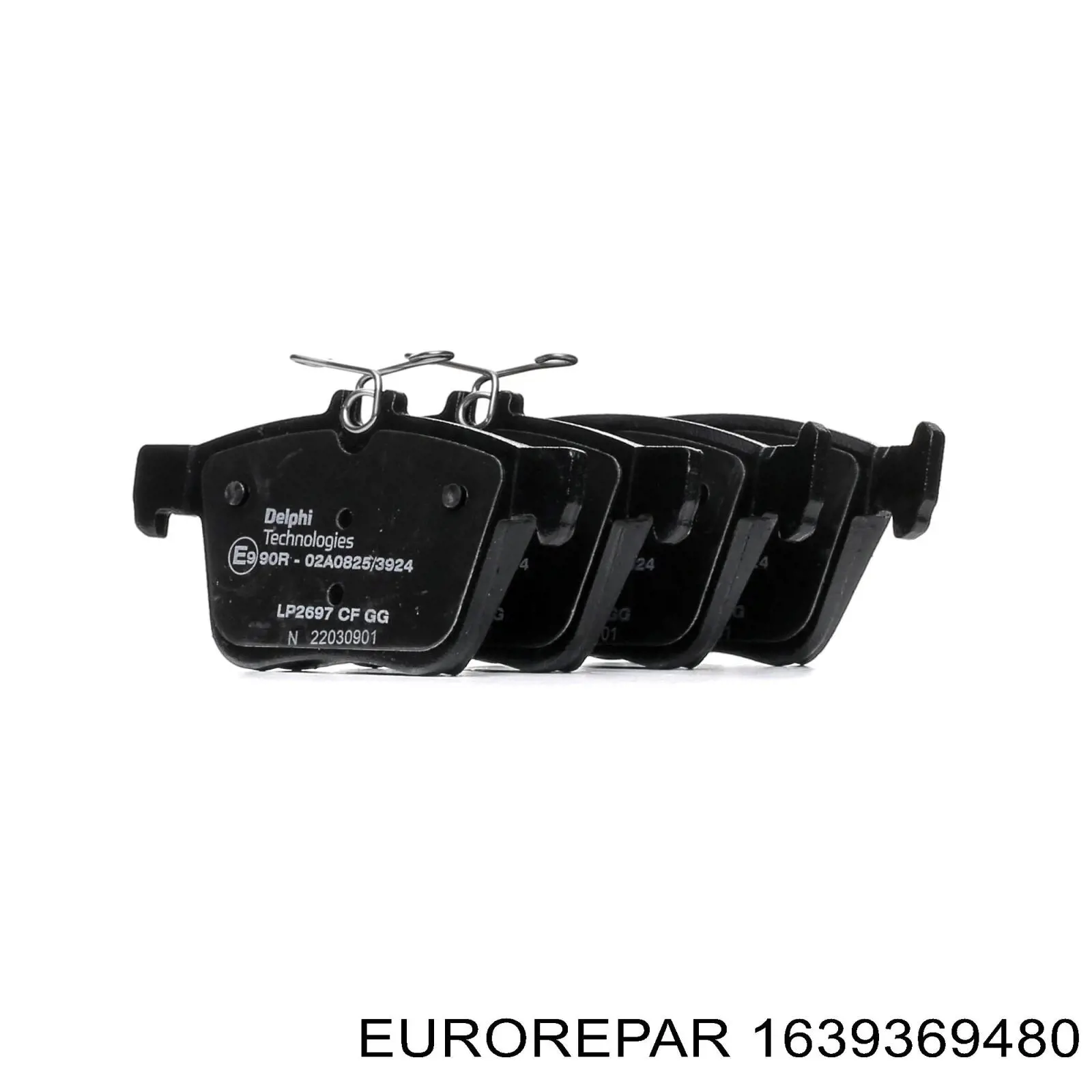 Pastillas de freno traseras 1639369480 Eurorepar