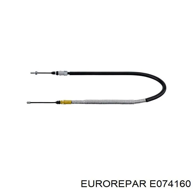 E074160 Eurorepar cable de freno de mano trasero derecho