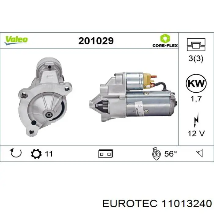 71719596 Ferrari motor de arranque