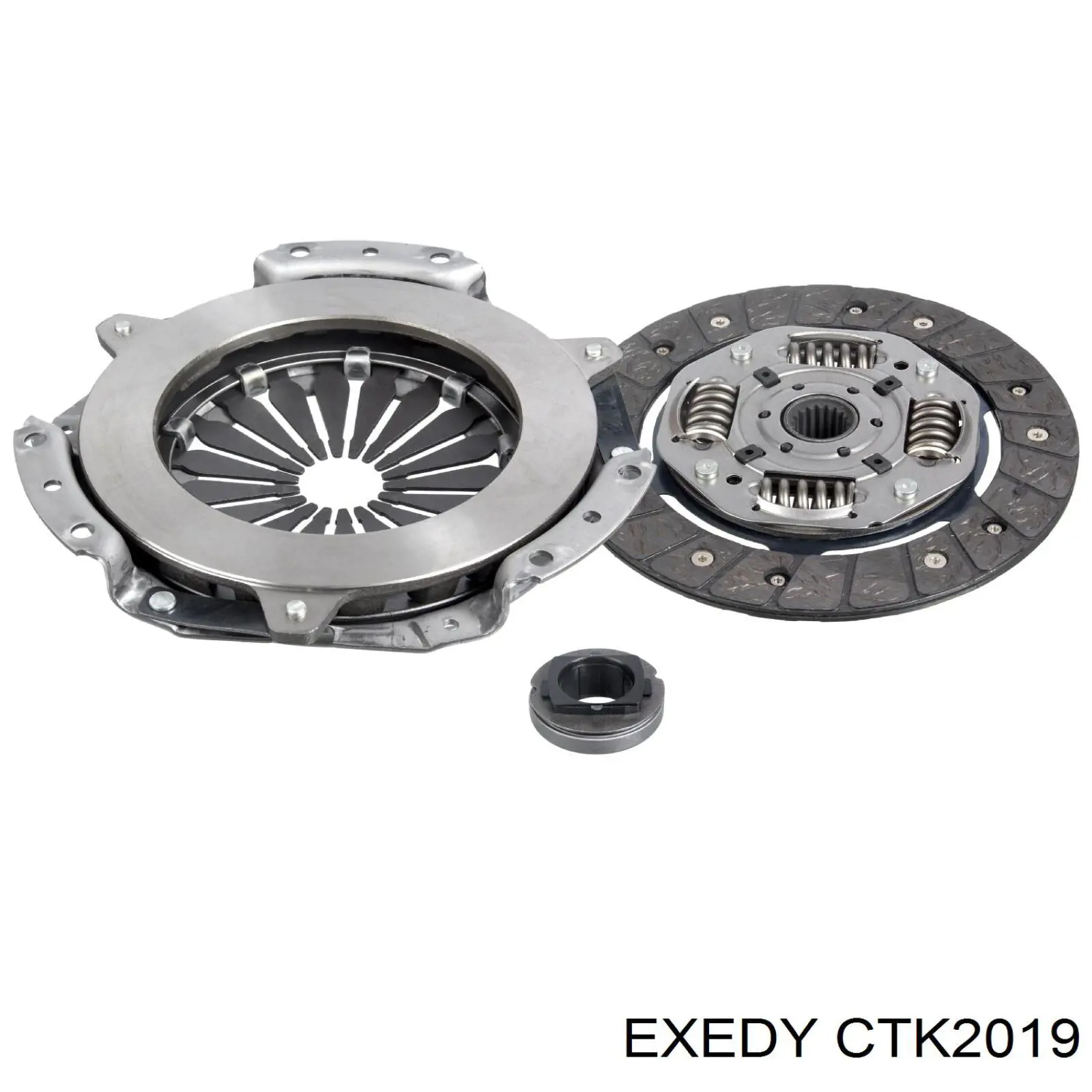 CTK2019 Exedy kit de embrague (3 partes)