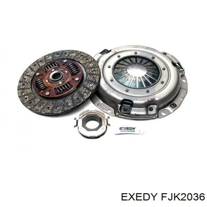 FJK2036 Exedy kit de embrague (3 partes)