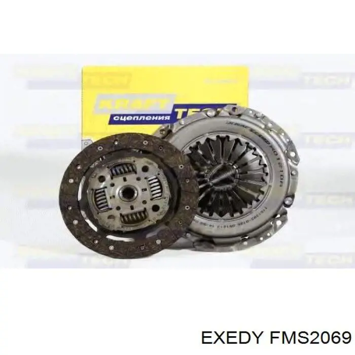 FMS2069 Exedy kit de embrague (3 partes)