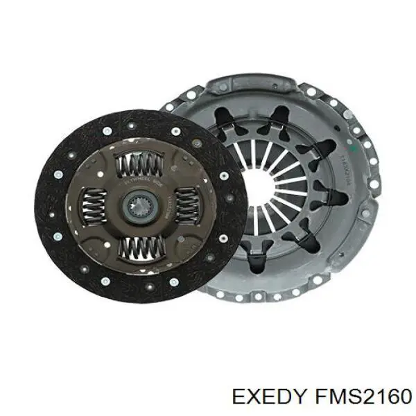 FMS2160 Exedy kit de embrague (3 partes)