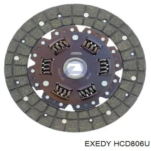 HCD806U Exedy disco de embrague