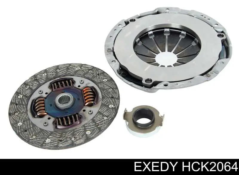 HCK2064 Exedy kit de embrague (3 partes)