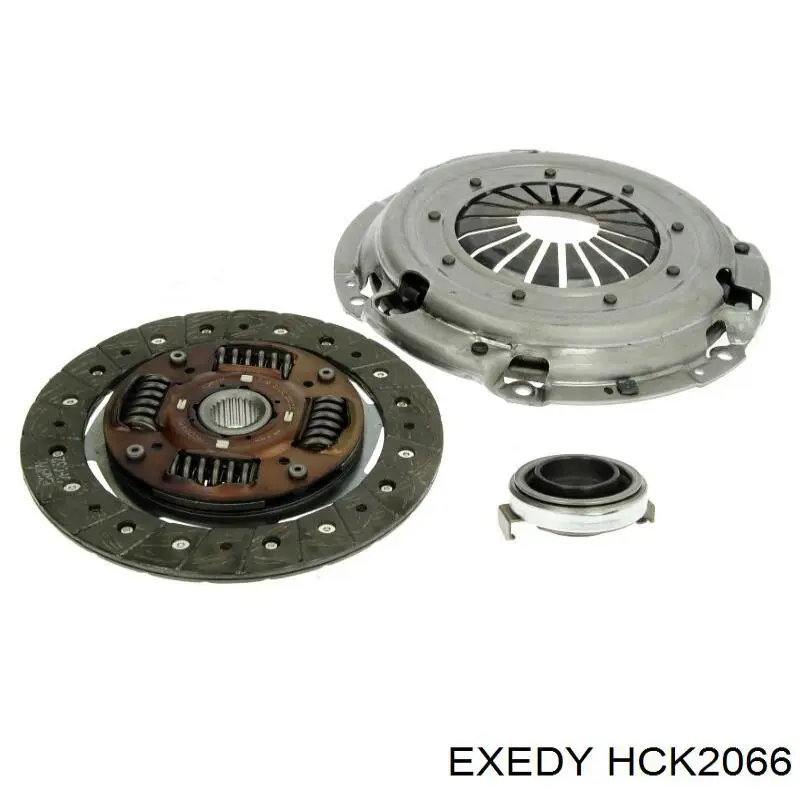 HCK2066 Exedy kit de embrague (3 partes)