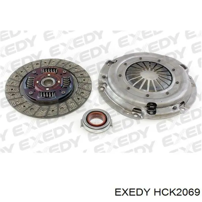 HCK2069 Exedy kit de embrague (3 partes)