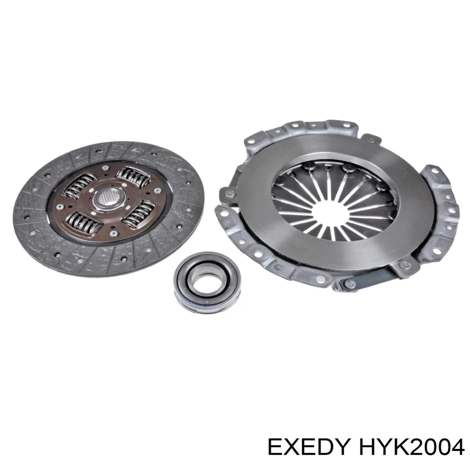 HYK2004 Exedy kit de embrague (3 partes)