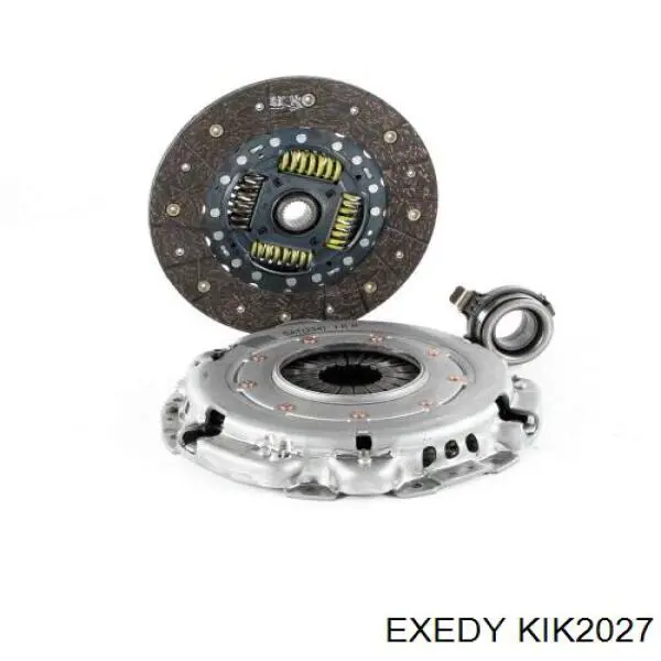 KIK2027 Exedy kit de embrague (3 partes)