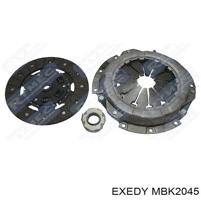 MBK2045 Exedy kit de embrague (3 partes)