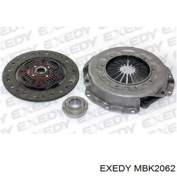 MBK2062 Exedy kit de embrague (3 partes)