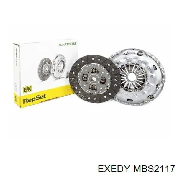 MBS2117 Exedy kit de embrague (3 partes)