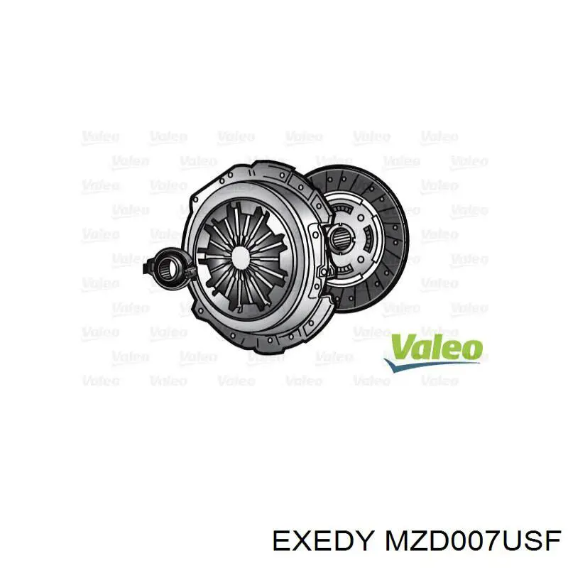 MZD007USF Exedy Disco de embrague