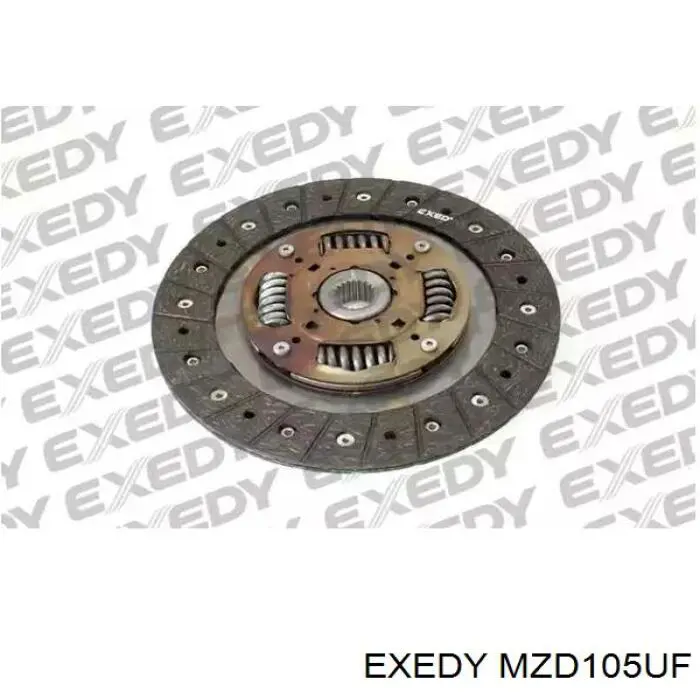 Disco de embrague MZD105UF Exedy