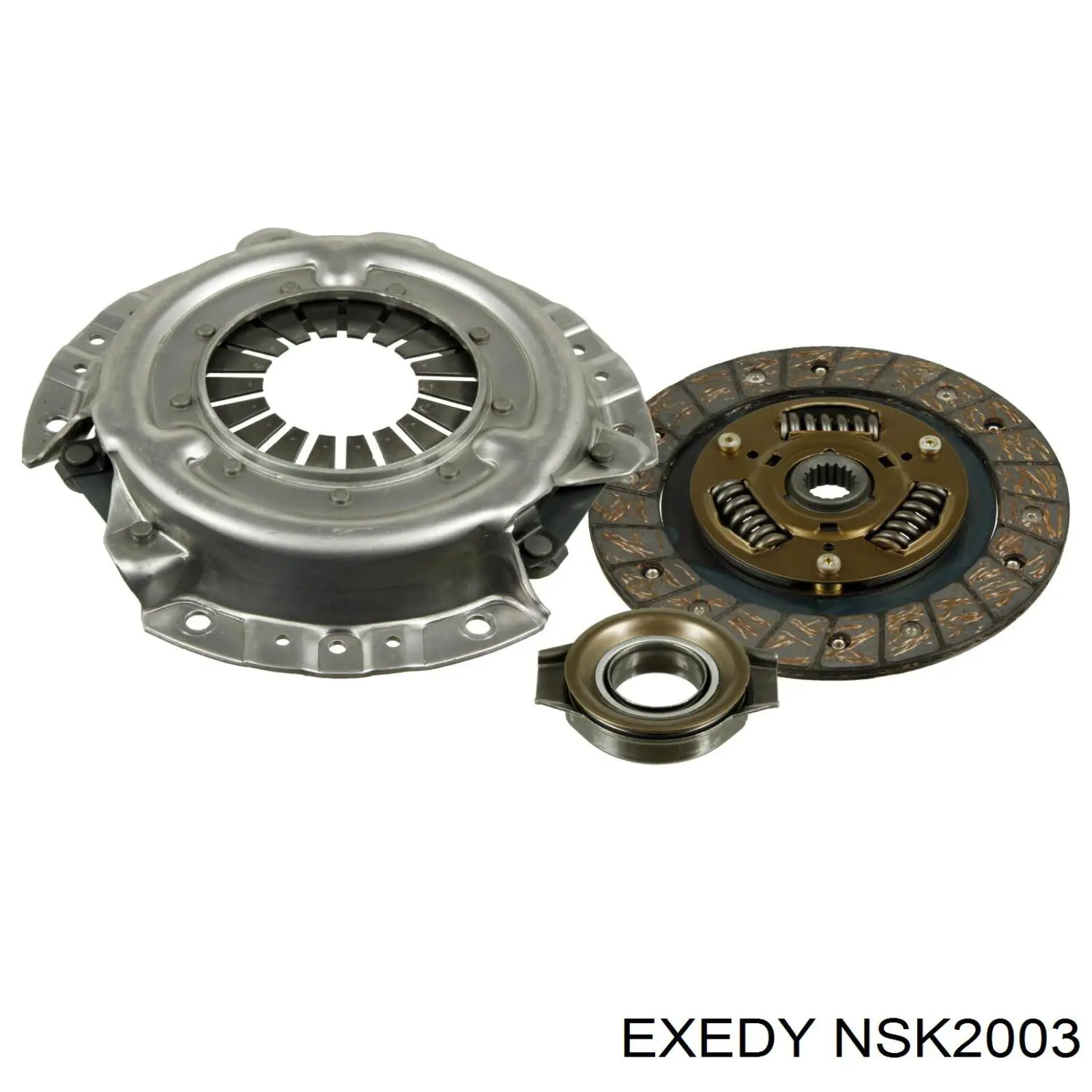 NSK2003 Exedy kit de embrague (3 partes)