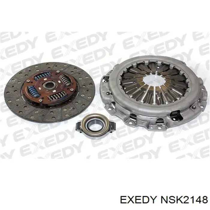 NSK2148 Exedy kit de embrague (3 partes)