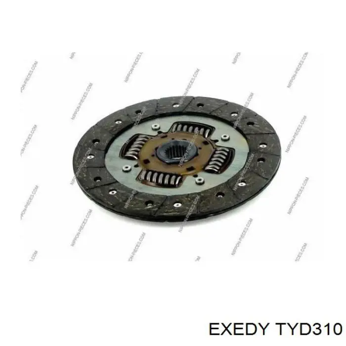 Disco de embrague Toyota Celica T16