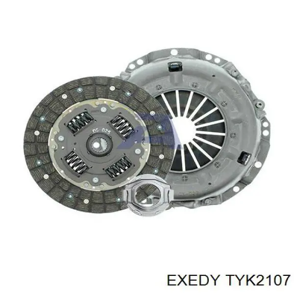 TYK2107 Exedy kit de embrague (3 partes)