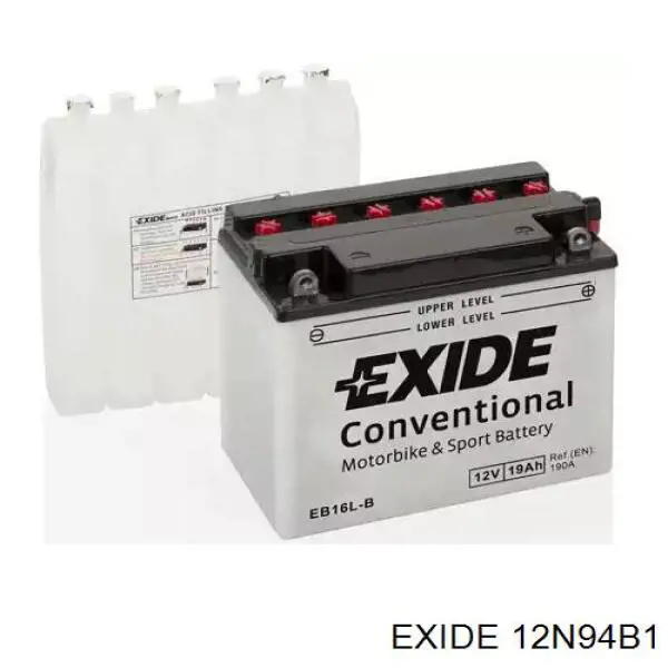 Batería de arranque EXIDE 12N94B1