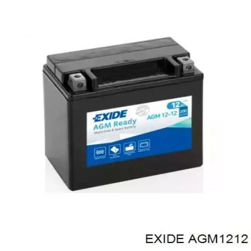 Batería de arranque EXIDE AGM1212
