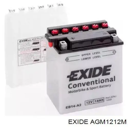 Comprar AGM1212M Exide Batería de coche