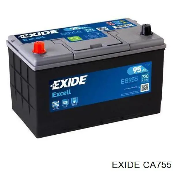 Batería de arranque Exide CA755 precio, desde 191,72 EUR