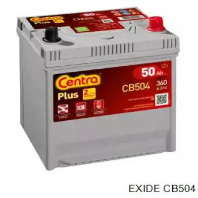 CB504 Exide Batería Start-Stop