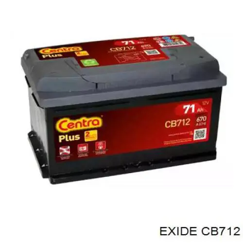 Batería de arranque Exide CB712 precio, desde 105,08 EUR
