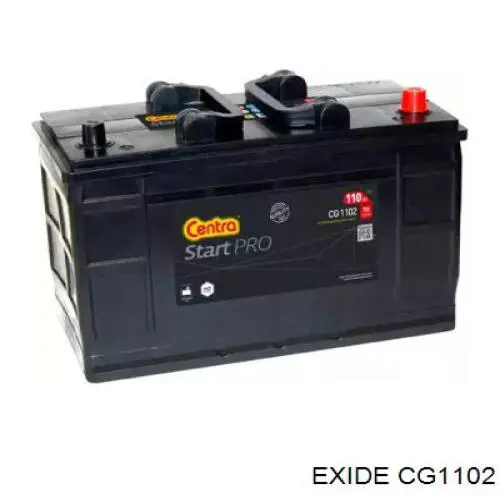 CG1102 Exide Batería Start-Stop
