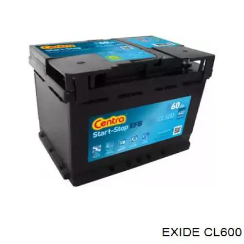 CL600 Exide Batería Start-Stop