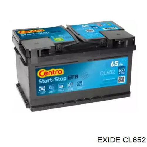 CL652 Exide Batería Start-Stop