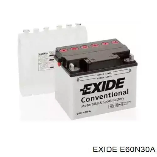 E60N30A Exide Batería Start-Stop