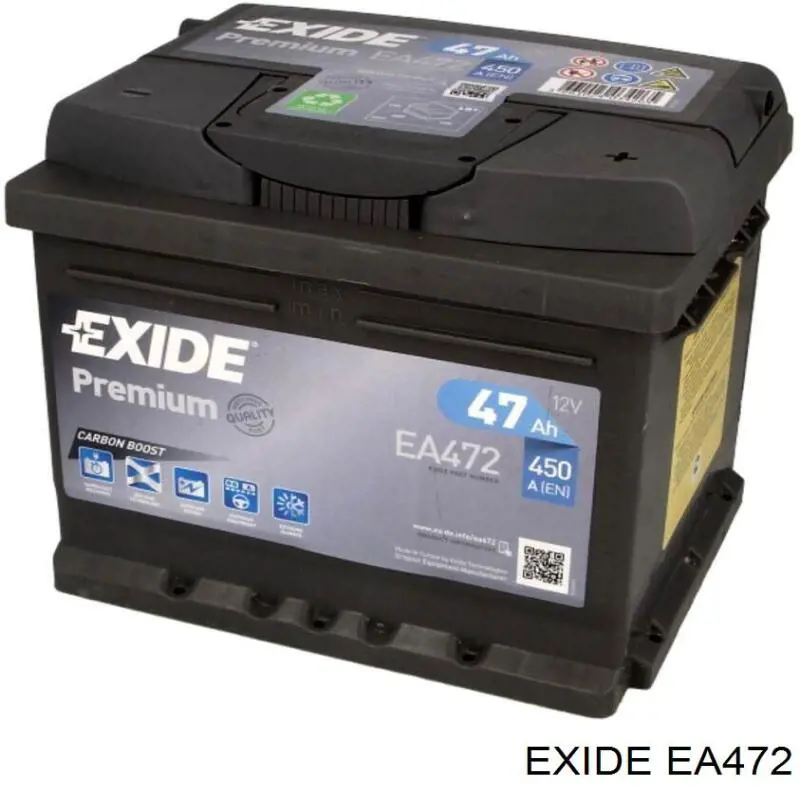 EA472 Exide Batería Start-Stop