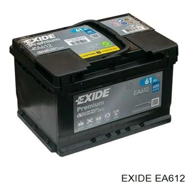 Batería Exide EA612