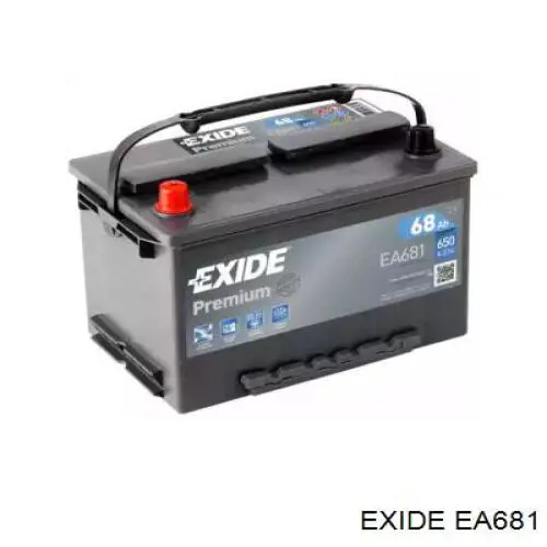 Batería de Arranque Exide (EA681)