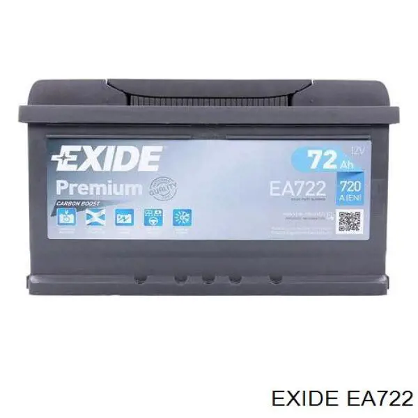 Batería EA722 Exide