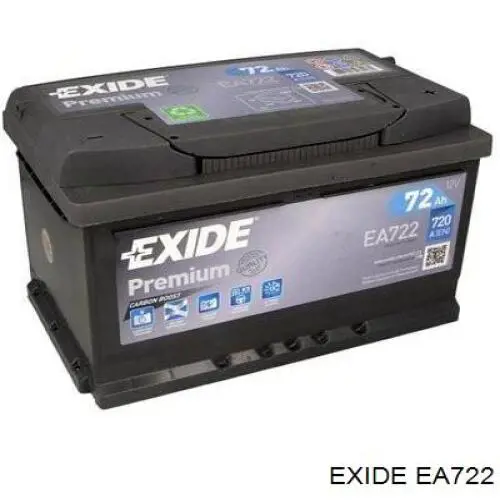 Batería de arranque Exide EA722 precio, desde 95,94 EUR