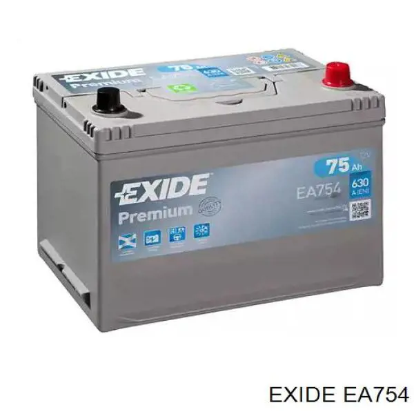 Comprar EA754 Exide Batería de coche