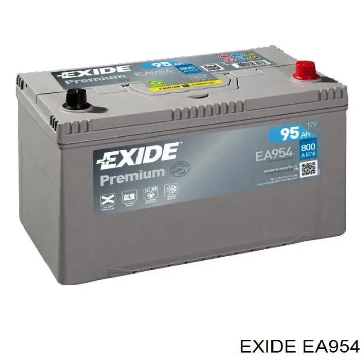 Batería de Arranque Exide Premium 95 ah 12 v B1Korean (EA954)