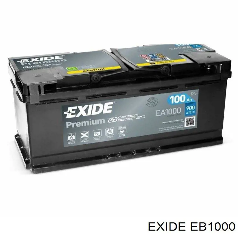 Batería de arranque EXIDE EB1000