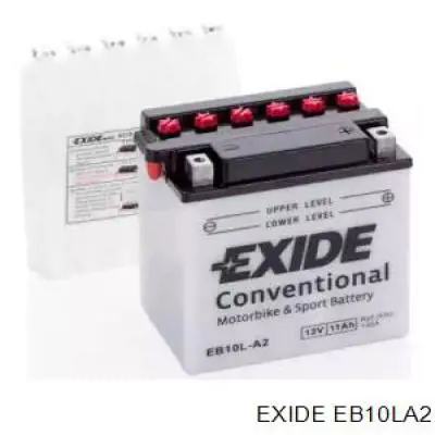 Batería de Arranque Exide Excell (EB10LA2)