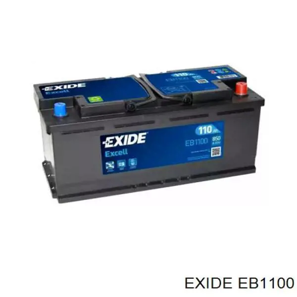 Batería de Arranque Exide Excell 110 ah 12 v B13 (EB1100)