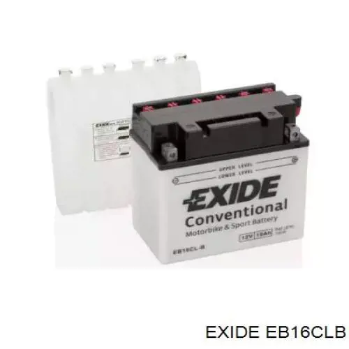 Batería de Arranque Exide Excell (EB16CLB)