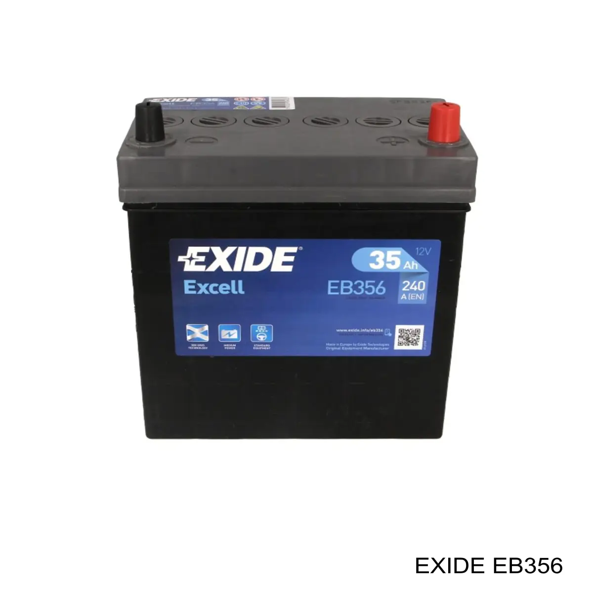 EB356 Exide Batería Start-Stop