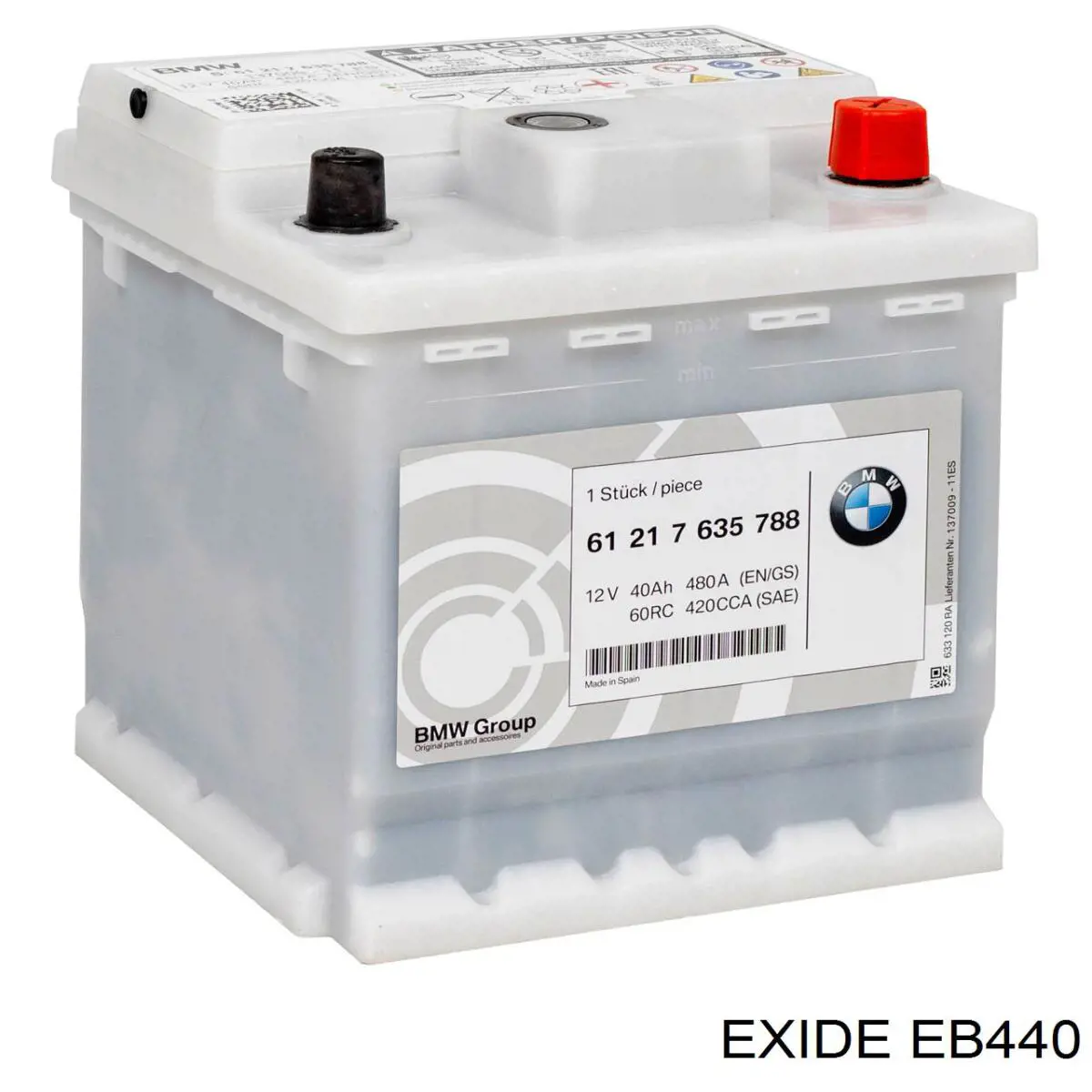 Batería de arranque Exide EB440 precio, desde 92,35 EUR