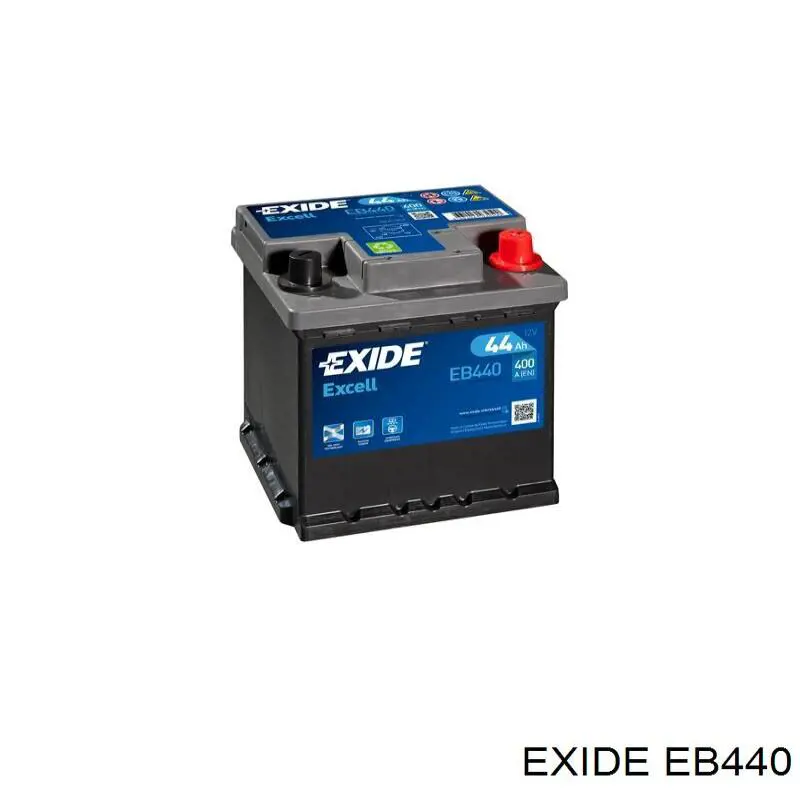 Batería de arranque EXIDE EB440