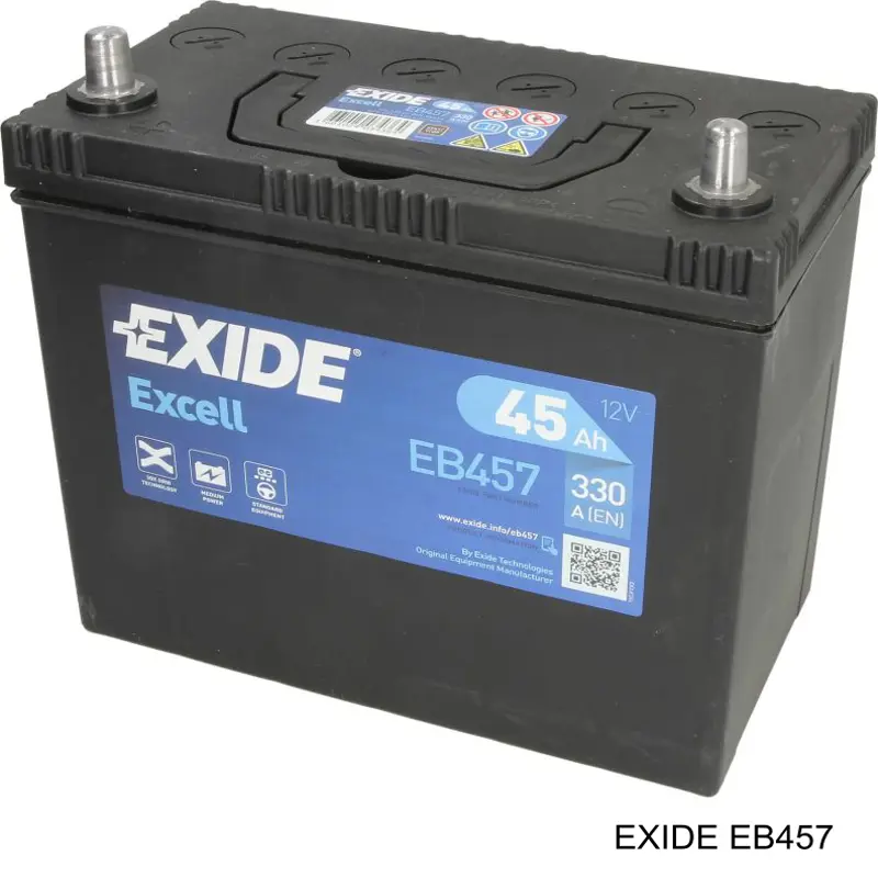 Batería Exide EB457