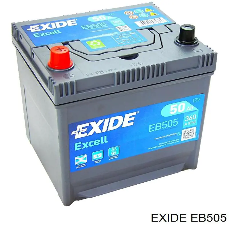 Batería de arranque Exide EB505 precio, desde 65,52 EUR